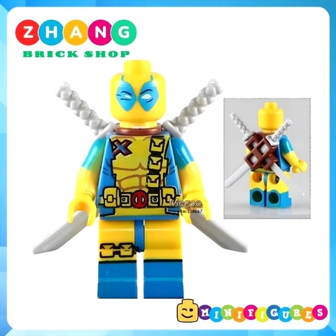 Xếp hình Deadpool X-men siêu anh hùng siêu đẹp siêu rẻ 2019 Lego Minifigures KL9004