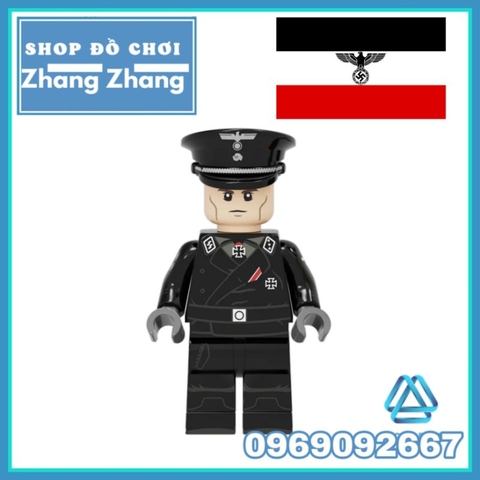 Đồ chơi xếp hình Sỹ quan phát xít Đức trong thế chiến 2 Facist WW II Minifigures JG015 017