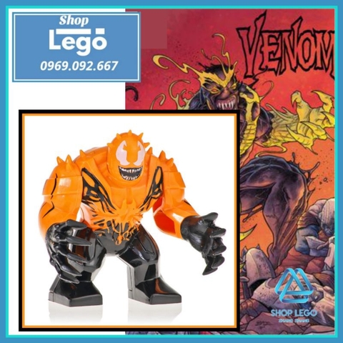 Xếp hình Phage tron Venom Người nhện Lego Minifigures POGO PG8242 PG2067