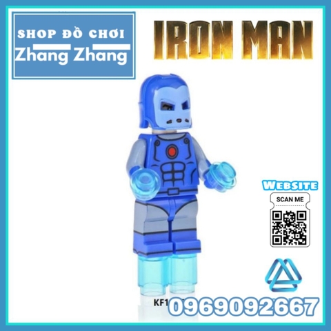Xếp hình Người sắt Iron Man Stealth Armor Lego Minifigures Kopf KF1145