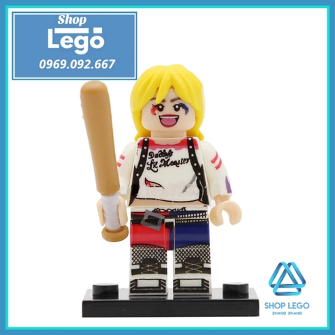 Xếp hình Thành phố Gotham Batman, Harley Quinn, Banshee, Condiment King Lego Minifigures POGO PG8100
