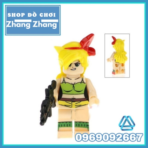 Xếp hình Lauch thịnh nộ trong Dragon Ball 7 viên ngọc rồng có Songoku Lego Minifigures Kopf KF988