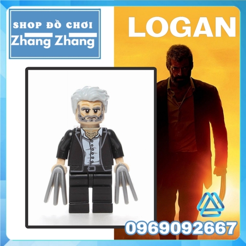 Đồ chơi Xếp hình Logan Wolverine 2017 Người Sói X-men Minifigures WM203