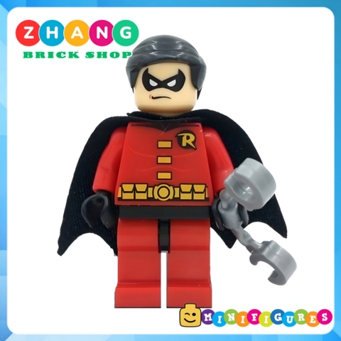 Xếp hình Loki - Robin - Wolverine - shazam - Flash - Nightwing - Venom - Deadpool DC Lego Minifigures Xinh X010 - 018