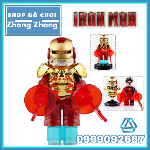 Xếp hình Iron Man Stealth Armor Lego Minifigures SY1235