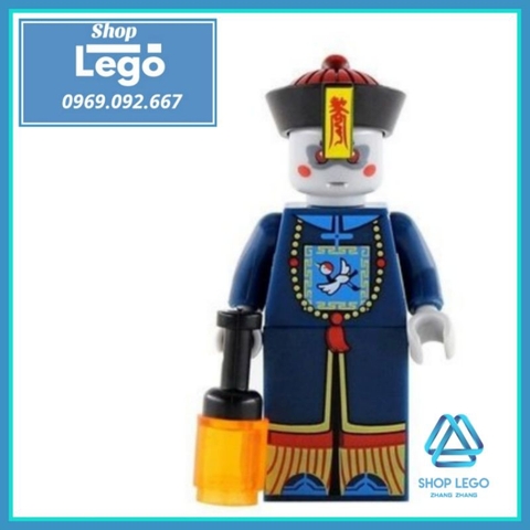 Xếp hình Ma cương thi trong phim Mr. Vampire Đạo sĩ bắt ma của Hongkong Lego Minifigures Xinh XH429