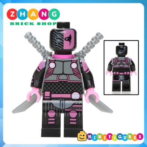 Xếp hình Deathstroke, Martian Manhunter, Flash Siêu anh hùng DC Comics Lego Minifigures POGO PG8211