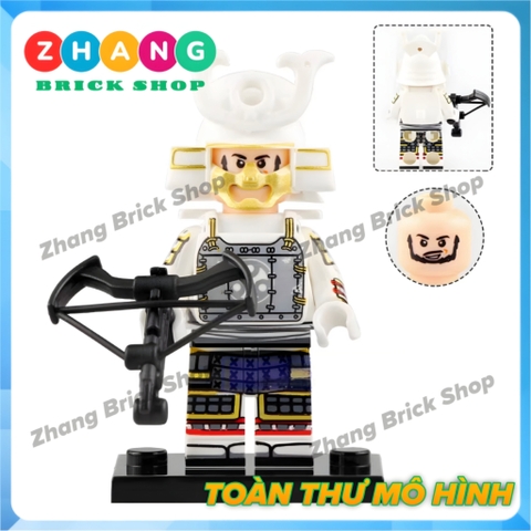 Đồ chơi Xếp hình Võ sĩ đạo cuối cùng The Last Samurai đầy đủ giáp phụ kiện đi kèm Lego Minifigures WM6090