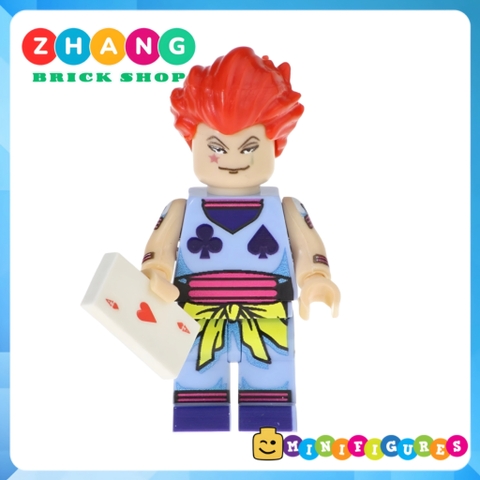 Đồ chơi xếp hình Hunter x Hunter gồm Machi - Chrollo Lucilfer - Hisoka - Gon Freecss - Illumi Minifigures POGO PG8170