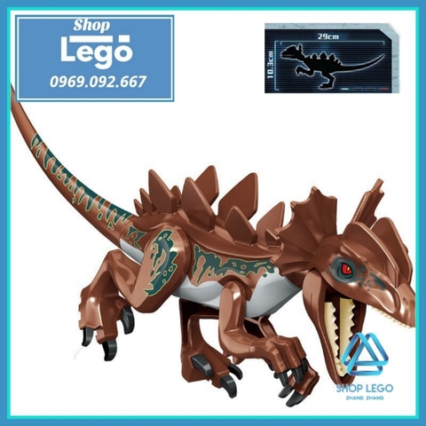 Xếp hình khủng long Velociraptor trong Công viên kỷ Jurassic Park mới nhất 2021 Lego Minifigures 33060-30 YG77089B