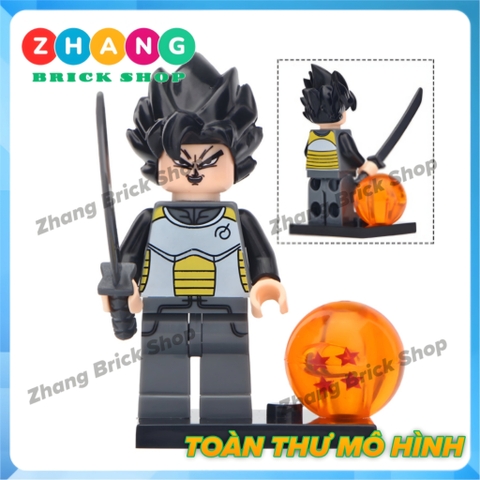 Xếp hình Dragon Ball Gohan - Bardock - Broly - Goku Vegeta Lego Minifigures WM6032