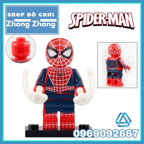 Đồ chơi xếp hình Người nhện Raimi Spider man gồm Agent Venom - Aunt May Mô hình Minifigures Xinh X0280