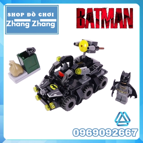 Đồ chơi Xếp hình Bat Tank của Batman trong Bat Hero mới nhất 2021 Lego Minifigures SY1351 MG155D