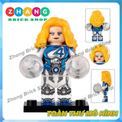 Đồ chơi lắp ráp Fantastic 4 Thing Human Torch Invisible Womans Minifigures G0146 [Zhang Brick Shop]