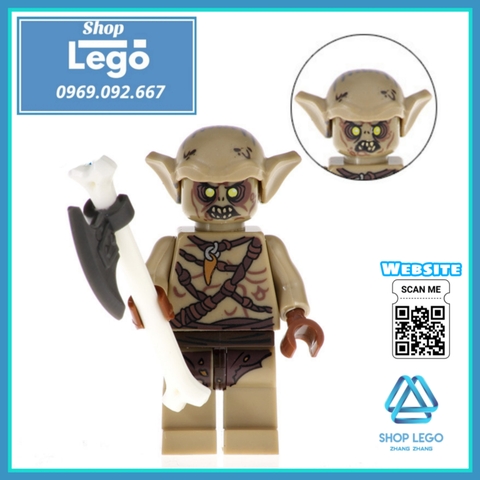 Xếp hình The Lord of the Rings Fili Dain Kili Oin Gloin Dori Goblin Gundabad Orc Lego Minifigures Pogo PG8183