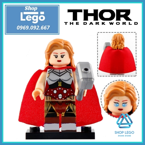 Xếp hình Thor: The Dark World - Jane Foster Lego Minifigures Xinh X0273