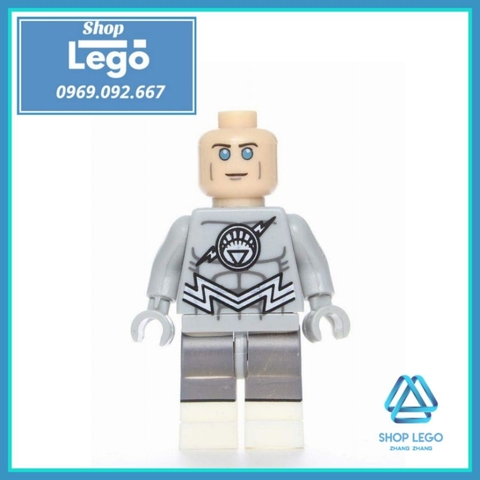 Xếp hình Flash White Lantern tia chớp bạc Lego Minifigures Kopf KF8020 KF2012
