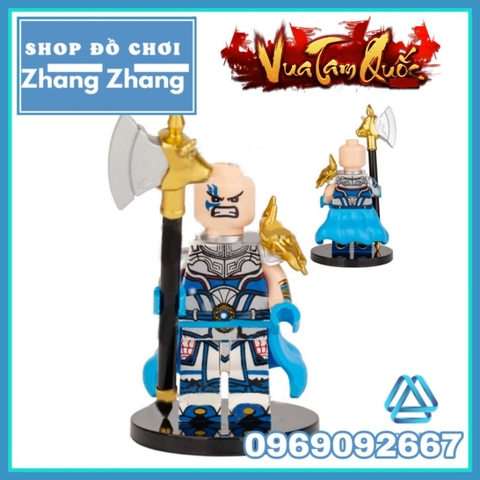 Đồ chơi xếp hình Tam Quốc Three Kingdom Tào Ngụy Điển Vi Quách Gia Minifigures Decool 20331 20336