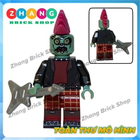 Xếp hình Plants vs Zombies Cây đại chiến xác sống vui nhộn cho trẻ em phát triển thông minh Lego Minifigures POGO PG8197