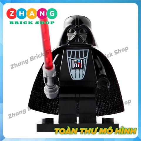 Xếp hình Star Wars Obi-Wan Imperial Guard Stormtrooper Darth Vader Jar Binks Han Solo Lego Minifigures Lele C015 022