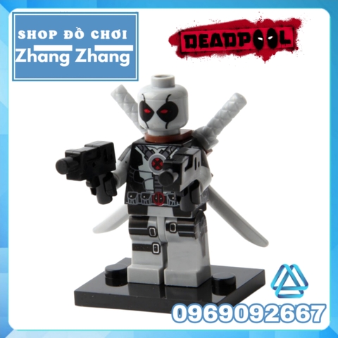 Đồ chơi xếp hình Bộ sưu tập gia đình Gwen pool Deadpool  Minifigures Dcool Jisi 0256 0261