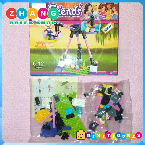 Đồ chơi xếp hình Friends búp bê Mia - Emma - Stephanie Minifigures DLP 516