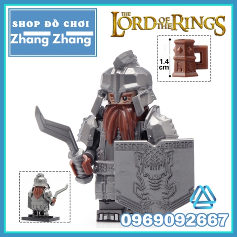 Xếp hình Lord of the Rings Dwarves Warriors Tộc chiến binh người lùn Hobbit Lego Minifigures

Koruit KT1040