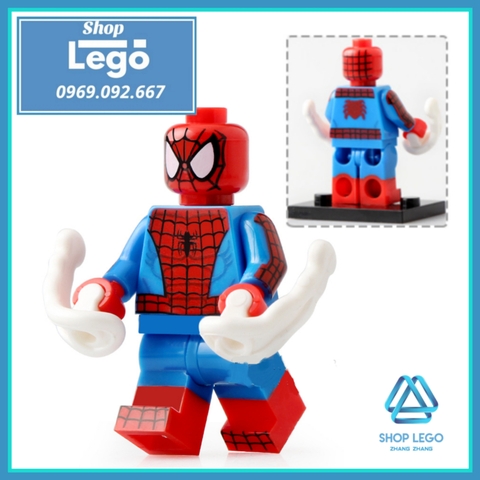 Xếp hình Lego Miles Morales - Green Goblin - King pin - Spider Gwen - Scorpion - Spider-man Lego Minifigures Xinh X0241