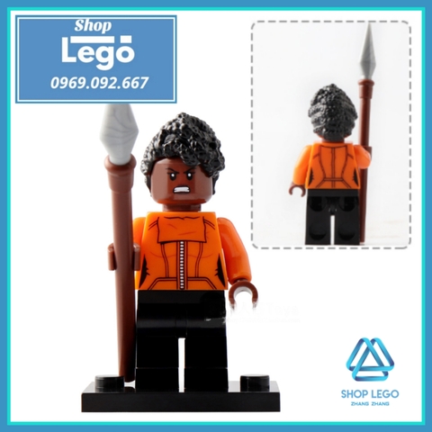 Xếp hình Avengers Infinity War Black Panther - Killmonger - Shuri - Ulysses Klaw - Okoye Lego Minifigures Xinh X0184