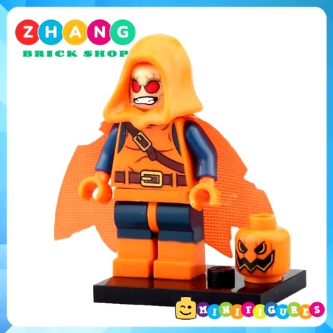 Xếp hình Spider-Man Scorpion Sandman Kraven Hobgoblin Stan Lee Captain American Lego Minifigures POGO PG8017