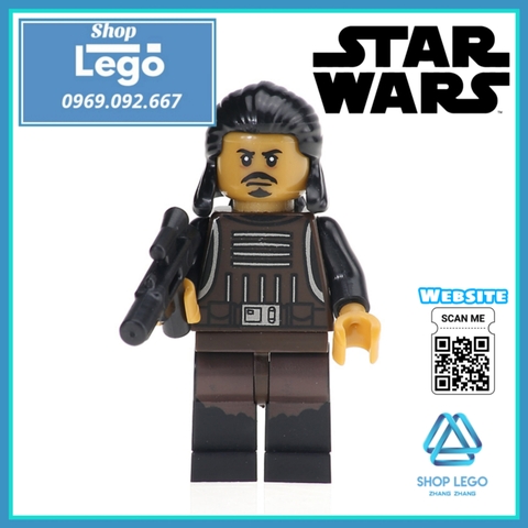 Xếp hình Star Wars Stormtrooper - Kylo - Tasu - Naare - Barriss - Owen - Mandalorian - Turk Lego Minifigures Pogo PG8053