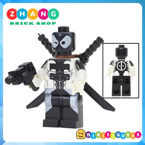 Xếp hình Whiplash - Spider-Girl - Tarantula - Paladin - Ultimate Deadpool Siêu anh hùng Lego Minifigures POGO PG8057