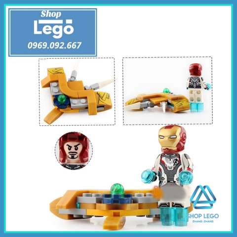 Xếp hình Captain Marvel WarMachine Iron Man Black Widow Hawkeye Thor Ant man Hulk Assemble Lego Minifigures SY SY1320