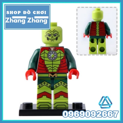 Xếp hình quái nhân Metallo kẻ thù của Superman trong Thị trấn Smallville Lego Minifigures WM434