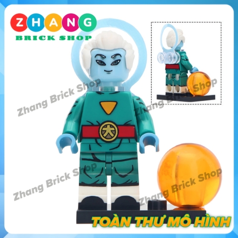 Xếp hình Dragon Ball Chi-Chi - Grand Priest Gotenks Xeno Goku Tien Shinhan Bardock Vegeta Lego Minifigures Koruit KT1011