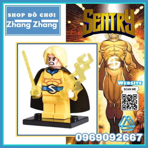 Xếp hình Sentry siêu anh hùng Marvel DCcomics Lego Minifigures POGO pg044