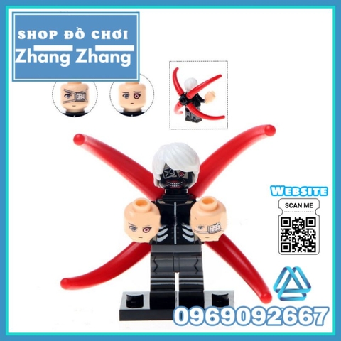 Đồ chơi xếp hình Tokyo Ghoul Kaneki ken Minifigures WM6009 WM358