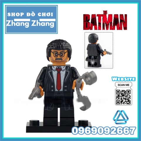 Đồ chơi xếp hình Batman Catwoman Bruce Wayne Penguin Riddler Alfred Pennyworth James Gordon Minifigures Xinh X0334