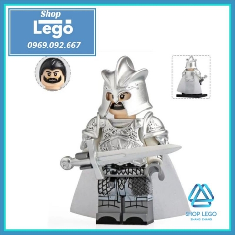 Xếp hình Game of Thrones Kingsguard trong Trò chơi vương quyền Lego Minifigures Koruit KT1019