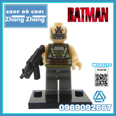 Xếp hình Brainiac Electro wonder woman Storm Bullseye Plastic Man Bane DC Comics tuyển tập Lego Minifigures Xinh 075 082