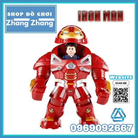 [9.8 cm] Xếp hình Hulkbuster Iron Man Tony Stark Mới nhất 2021 Lego Minifigures Xinh Xh1157 X1157