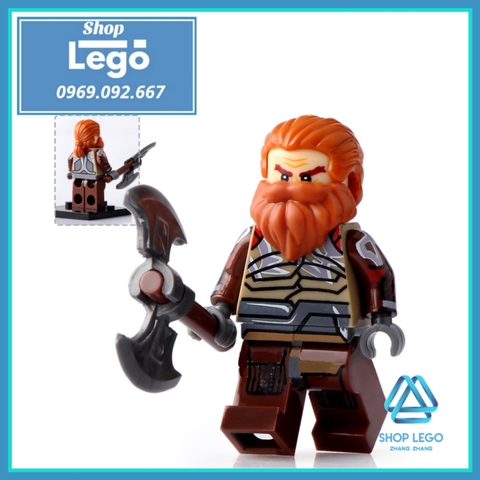 Xếp hình Thor Ragnarok - Amora - Jane Foster - Hulk - Loki Sakaarian Vonstagg - Grand Master Lego Minifigures Xinh X0165
