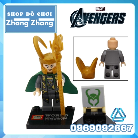 Xếp hình Daredevil Magneto Ant-Man Loki Wolverine The Beast Green Arrow DC X-men Lego Minifigures Sy259