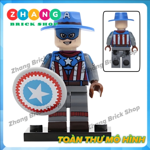 Xếp hình siêu anh hùng DC Comics Batman, Flash, Black Panther Comics Lego Minifigures POGO PG8088