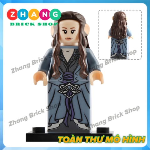Xếp hình Frodo Gandalf Thranduil Elrond Lake-town Galadriel Arwen Merry Lego Minifigures Pogo PG8148
