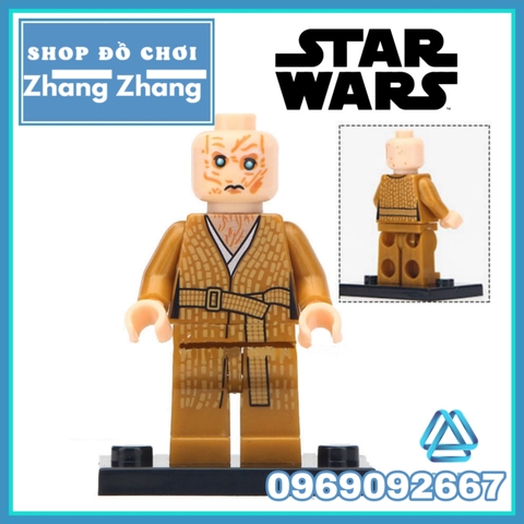 Xếp hình Star Wars Sith Trooper - Han Solo - Luke Skywalker- Snoke- George Lucas Lego Minifigures WM6039