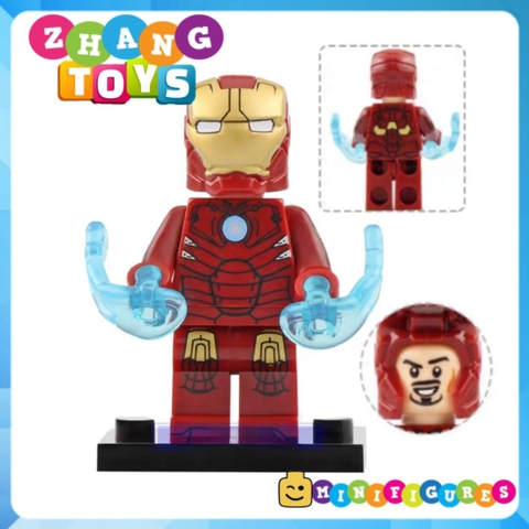 Xếp hình Iron Man Người sắt Tony Stark siêu anh hùng Marvel tuyển tập mới nhất 2020 Lego Minifigures Xinh X0199