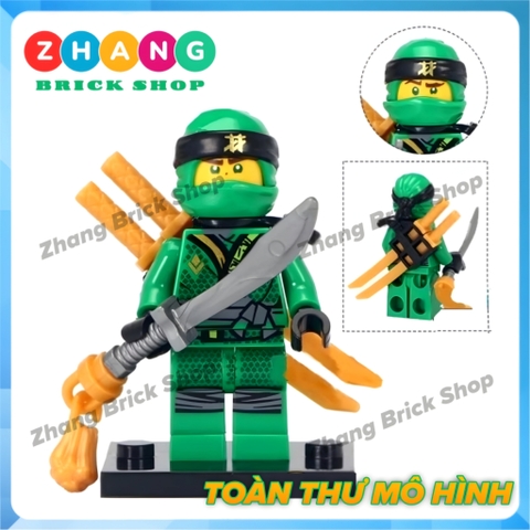 Xếp hình Ninjago Master Spinjitzu Harumi Samurai X Lego Minifigures LELE A001-008