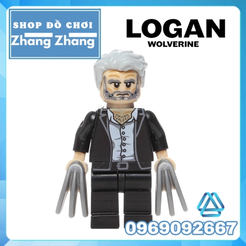 Đồ chơi Xếp hình Logan Wolverine 2017 Người Sói X-men Minifigures WM203