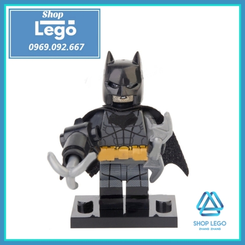 Xếp hình siêu anh hùng Superman - Wonder Woman - Batman - Aquaman - Mera - Flash - Cyborg Lego Minifigures Xinh X0312